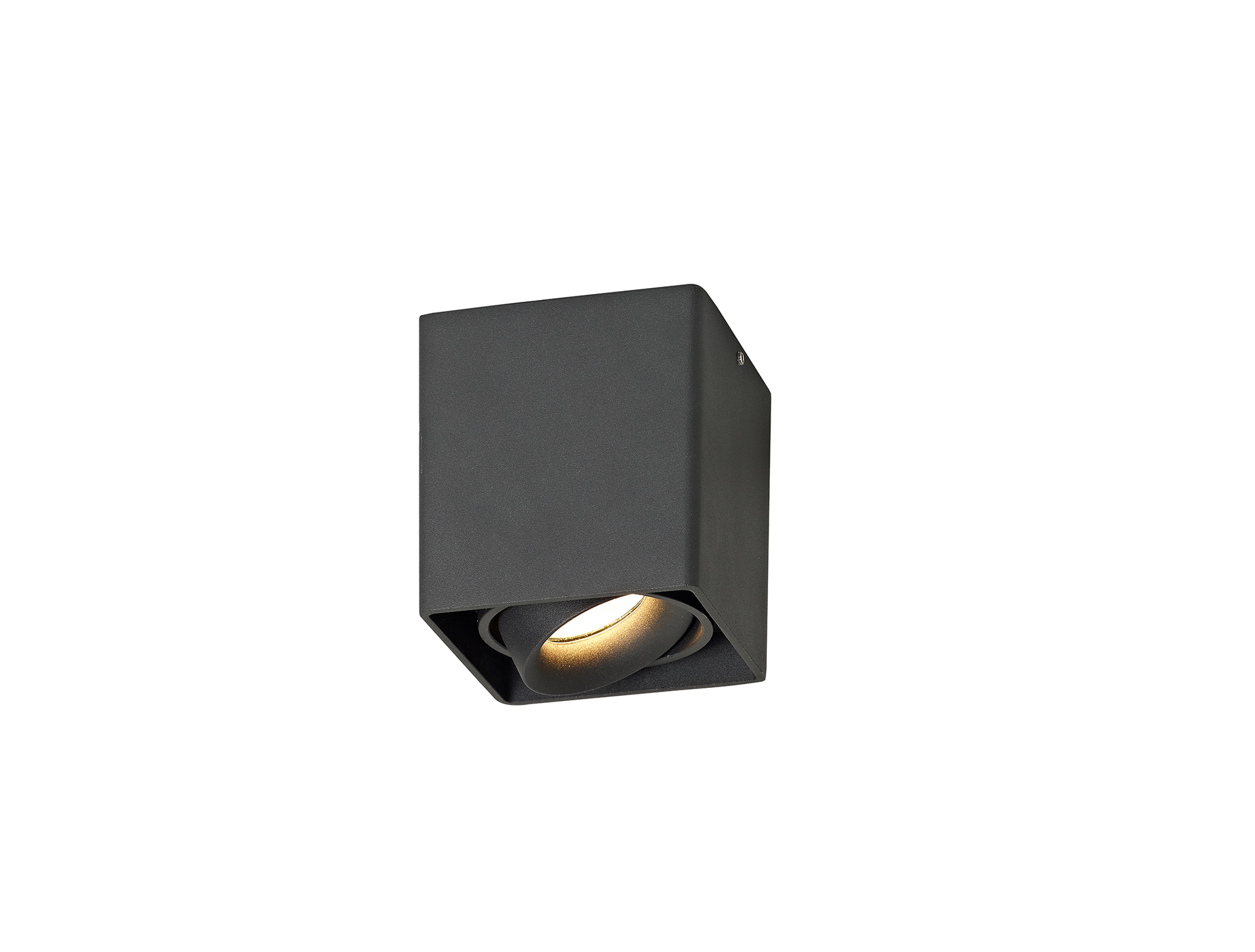 D0474  Stom Adjustable Spotlight 1 Light Sand Black